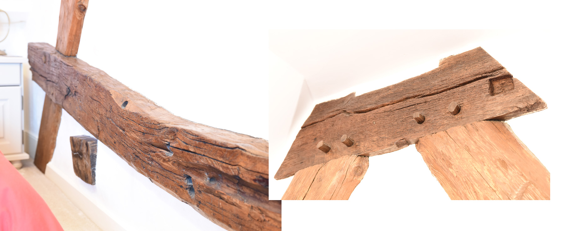 collar and yoke of cruck frame